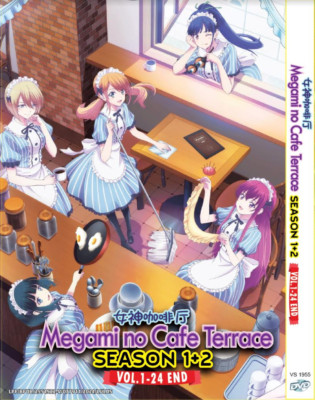 Megami No Cafe Terrace Season 1+2 (1-24End) Anime DVD English Subtitle