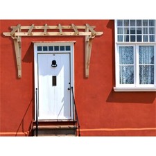 Tettoia per porta d'ingresso 2050 mm tettoia in legno tettoia a spiovente porta d'ingresso tettoia per porta