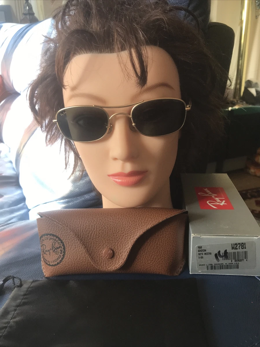 Matte gold top ray bans
