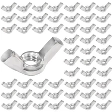 1/4"-20 3/8"-16 Wing Nuts Stainless Steel Wing Nuts Fasteners Part Butterfly Nut