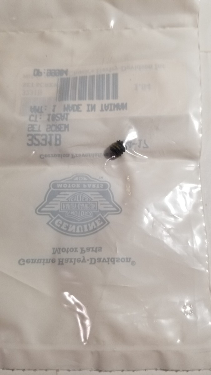 NOS Harley Davidson 3231B Set screw, 1/4