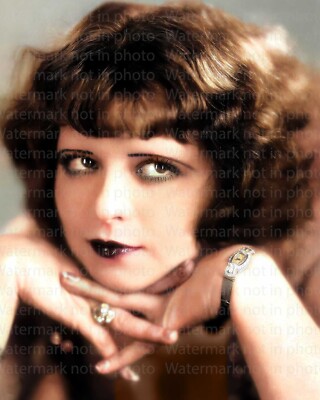 Clara Bow RARE COLOR Photo 612