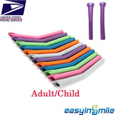 Dental Surgical Evacauation Suction Aspirator Tips Strong Suction 12Pc Adult/Kid