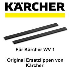 Image of Kärcher Squeegee Lip Set of 2 250 mm Replacement Lip for Window Cleaner WV1 Kärcher NEW