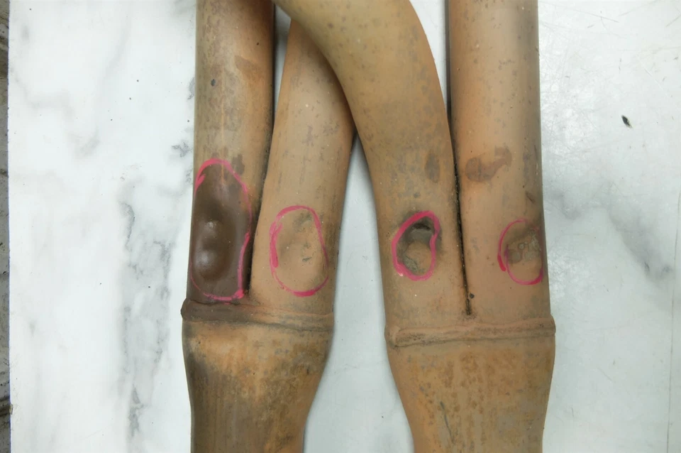 07 BMW K 1200 R RS K1200 K1200R Sport muffler pipe exhaust headers - Image 2 of 4