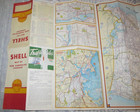 Shell OIL Gas Service Station Road Map of New Hampshire Vermont — photo 6