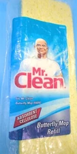 Mr. Clean Butterfly Mop Refill #456093 Absorbent Cellulose Fits 456092 NEW