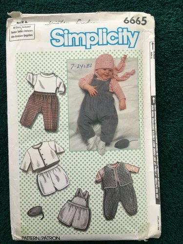 Simplicity Patterns ~ All are Baby Patterns 7-24 LBS * ~ * ~ * ~ * Listing 2428 - Picture 52 of 81