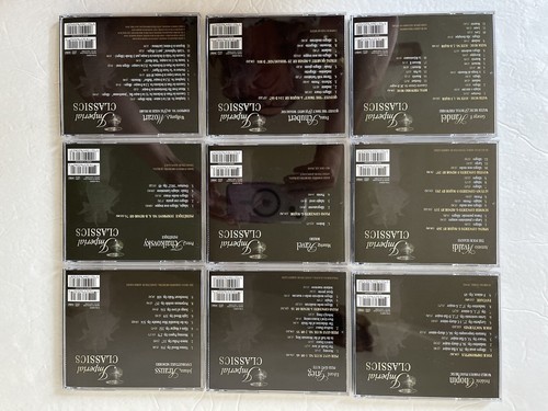 Imperial Classics 9 CD Lot Vol 2-10 Chopin Strauss Vivaldi Tchaikovsky Mozart - Imagen 2 de 4