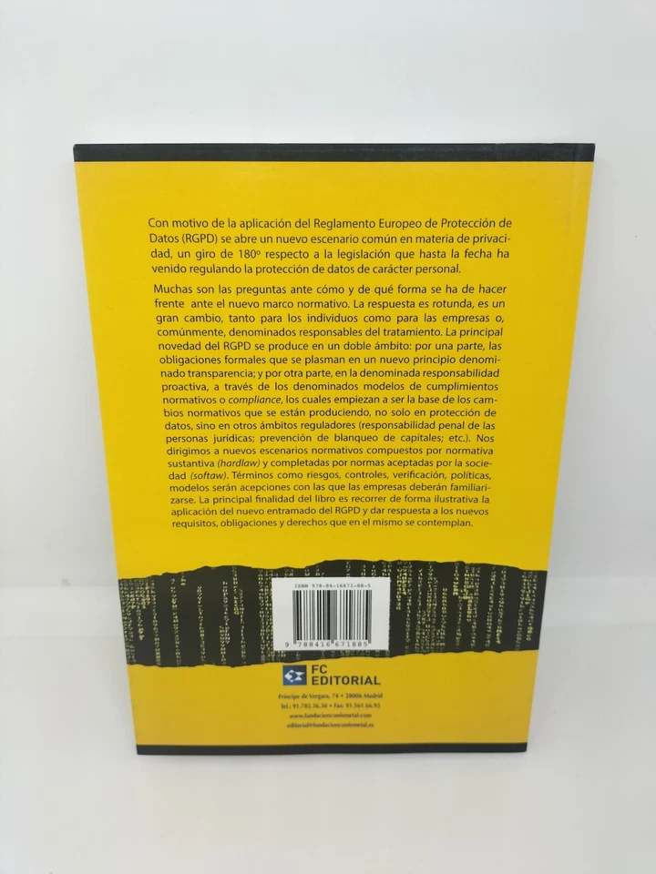 Libro RGPD y SU AFECTACIÓN PRÁCTICA - ISBN 9788416671885 - Imagen 2 de 4
