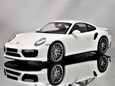 Minichamps Porsche 911 991 Ii Mkii Turbo S 16 White Model Car 1 18 Ebay