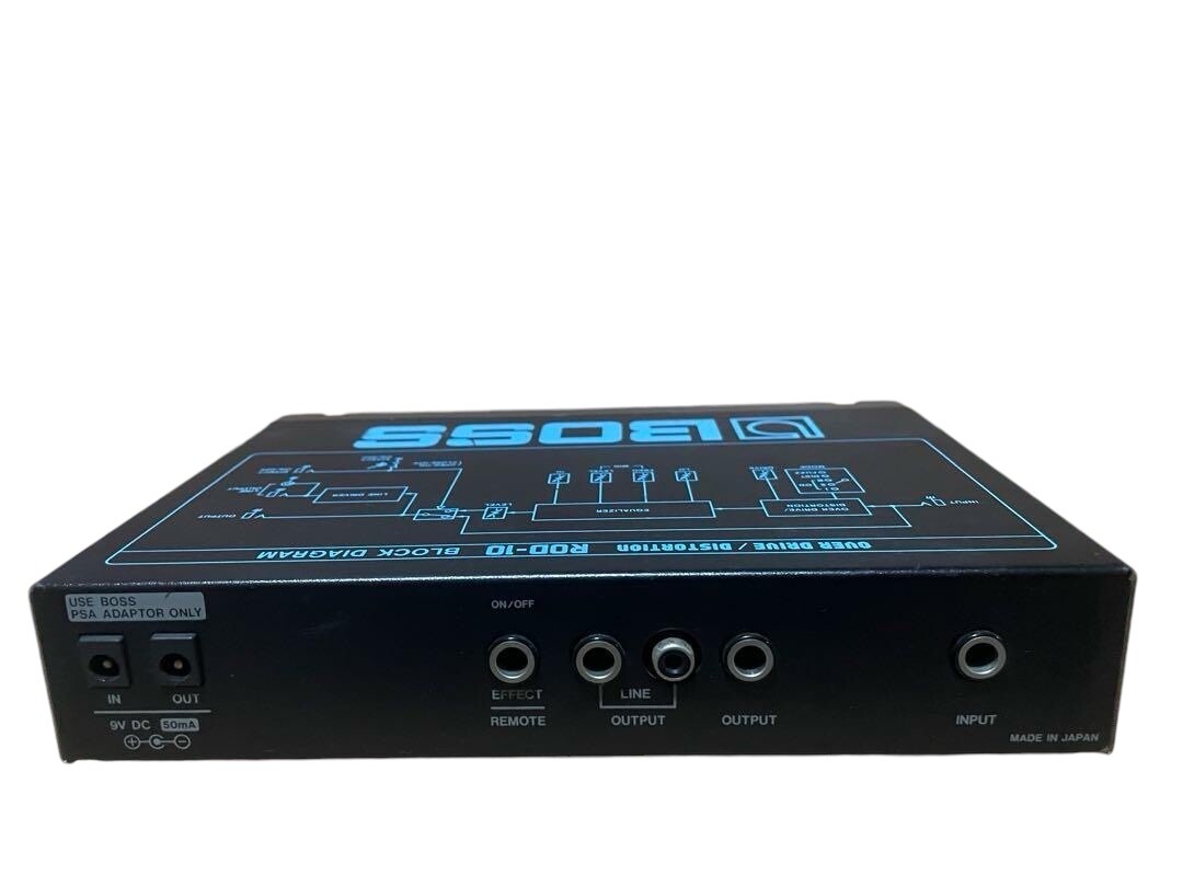 BOSS ROD-10 Over Drive Distortion Micro Rack Guitar Effects