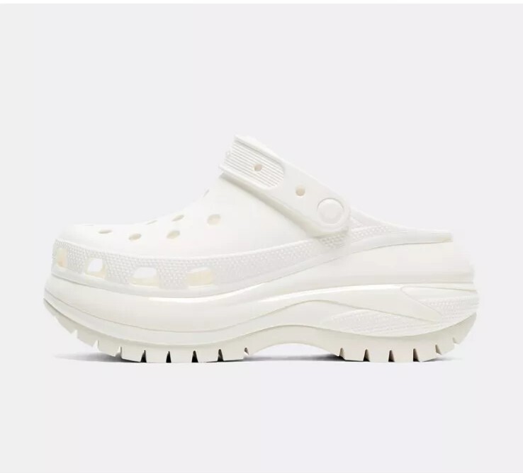 Crocs Classic Unisex White Mega Crush Clog 10 W 8 M | eBay Crocs Classic Unisex White Mega Crush Clog 10 W 8 M | eBay