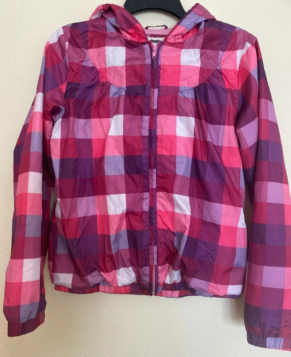 Pink and checkered clearance windbreaker