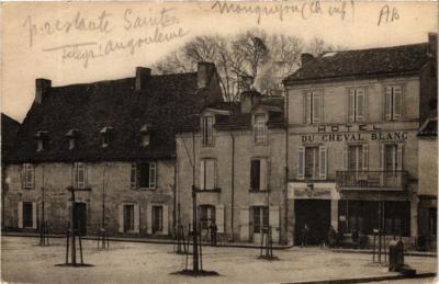 Old postcard Saintes Hotel du Cheval Blanc (667134)