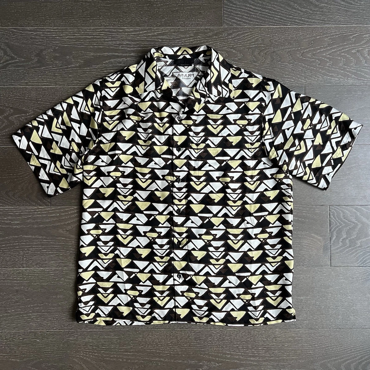 PRADA Silk Casual Button-Down Shirts for Men for sale | eBay