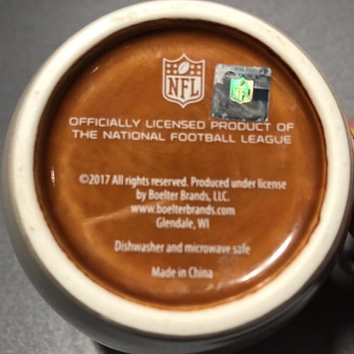 NFL New England Patriots Coffee Mug Cup Ceramic 2017 Fan Collectable - Picture 10 of 10
