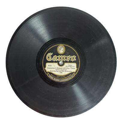 Bob Haring -Jeannine I Dream Of Lilac Time/ Elliott Jacoby - Bon Soir Cherie 10''