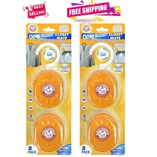 Compact 4-Pack Odor Busterz Beads - Effective Freshness for Closets & Travel