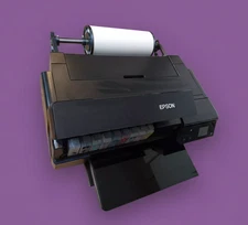 Roll Holder For Epson P600 P800 3880 Printer 3d Printed
