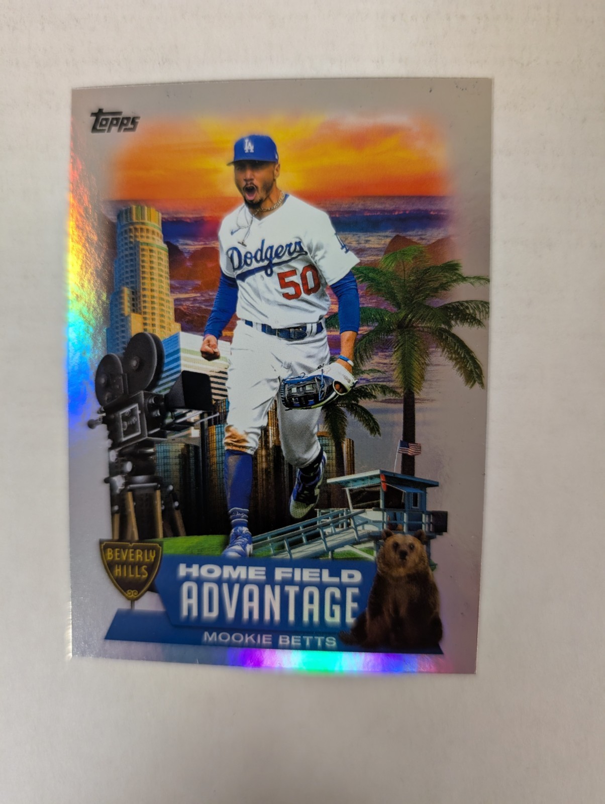 2022 Topps Series 1 Home Field Advantage Mookie Betts #HA-8