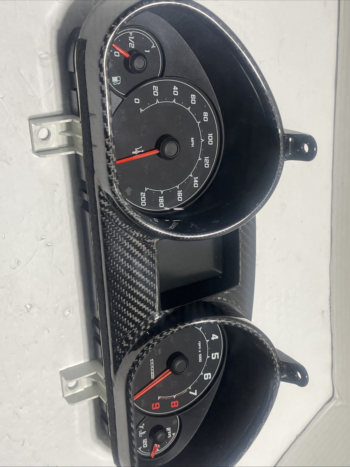 Maserati Gran Turismo Carbon Fiber Instrament Pack Guage Cluster 276357