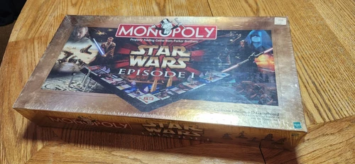 Star Wars Episode 1 Monopoly Game Collectors Edition 1999 New Sealed Vintage🌌