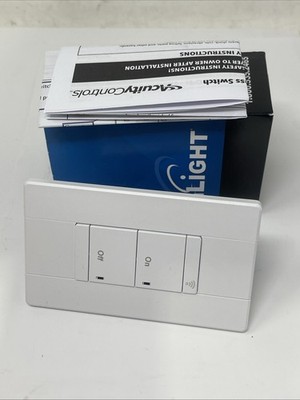 Acuity nLight 26192E RPODBA WH G2 Wall Switch White Wall Plate Gen 2