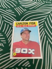 1986 Topps - All-Star Carlton Fisk #719 - FREE SHIPPING