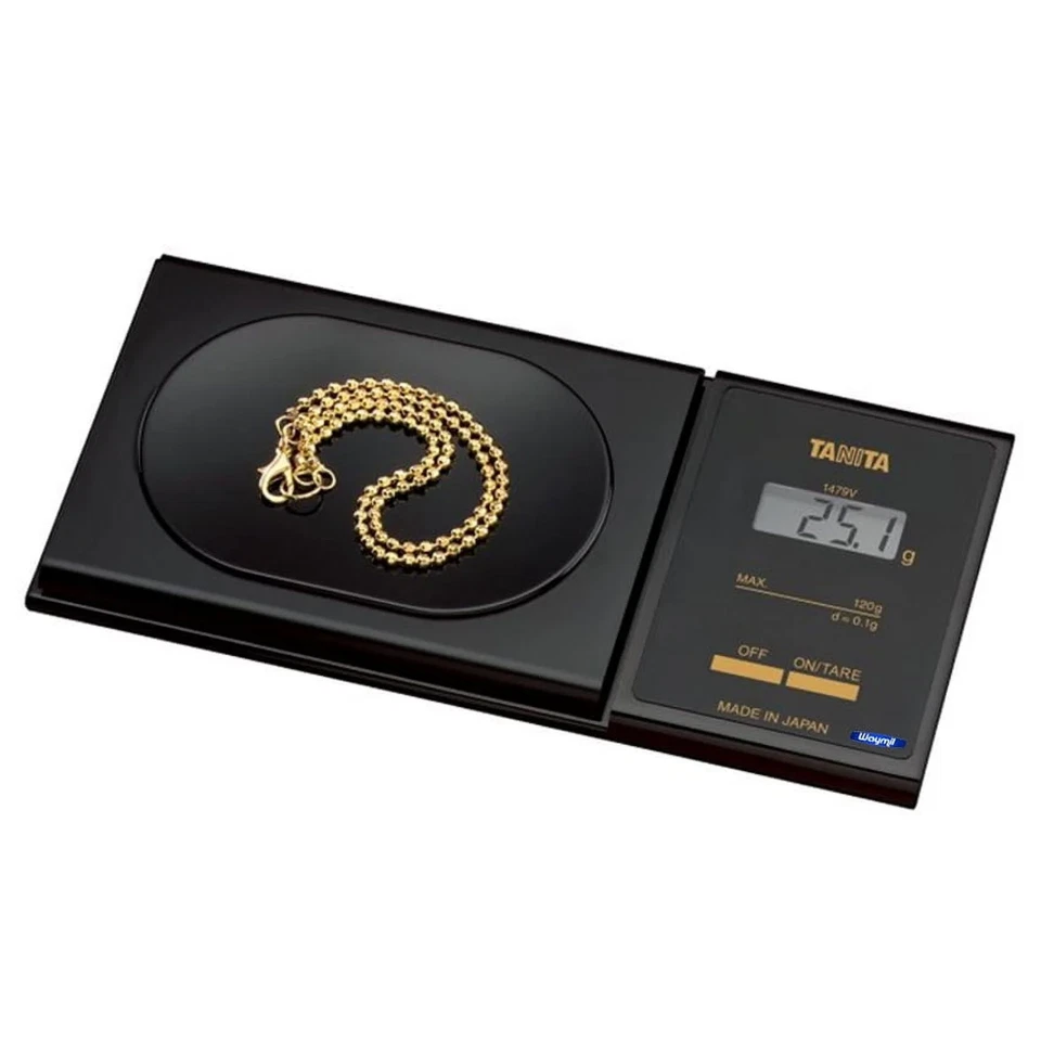 Authentic Tanita Gram Scale 1479V 120g x 0.1g High Precision Jewelry Weight - Image 2 of 4