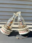 Vintage Set Of 1959 Schlitz Beer Lighted Wall Sconces Move Up To Schlitz