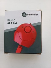 Red Panic Alarm Defender Neu Verpackt Enthält Batterien Wandmontage