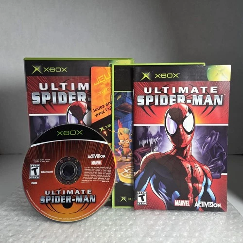 Ultimate Spider-Man Xbox Complete In Box CIB Tested Resurfaced Marvel Activision