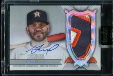 2024 Jose Altuve Patch Auto - Topps Dynasty #DAP-JA10 Silver /5 Astros