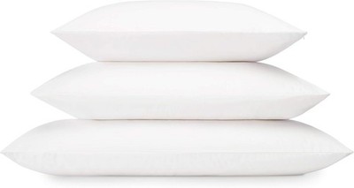 American Talalay Latex Pillow - Medium Support, King High Profile - 100% Cotton