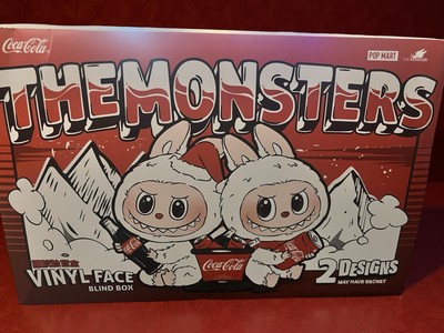 Happy Factor Coca Cola Labubu Plush Authentic, Sealed Box