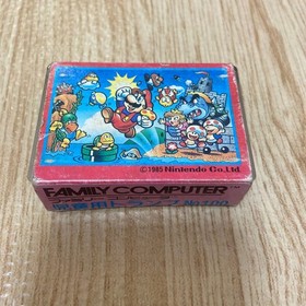 Super Mario Bros Playing Cards Nintendo Famicom Japan