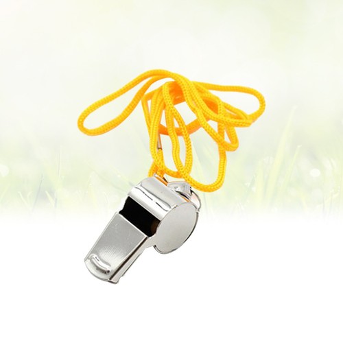  3 PCS Metal Whistle Referee with Lanyard Pendant Portable Outdoor Life Saving - Zdjęcie 11 z 11