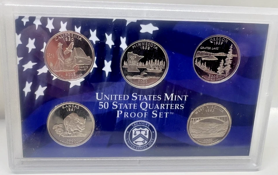 2005S United States Mint Proof Set (5 Piece Quarter Set) - Image 2 of 3