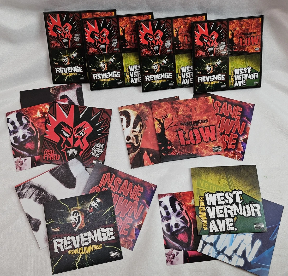 Insane Clown Posse 3 Inch Vinyl Blind Box RSD 2019 COMPLETE SET OF