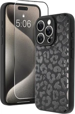 AIGOMARA Magnetic Case for iPhone 15 Pro Max 6.7 with Screen Protection 