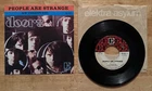 45 7" SP THE DOORS JIM MORRISON PEOPLE ARE STRANGE RED/WHITE LABEL