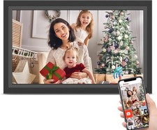 FRAMEO Digital Picture Frame- 15.6inch Digital Photo Frame with 1920  1080 IPS