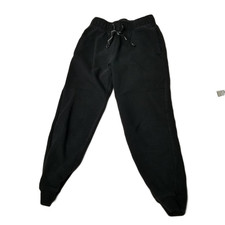 Cat  Jack Boys Moto Jogger Sweatpants Black Size Small Cotton Blend Cozy