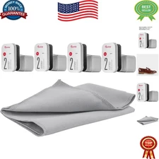 Effortless Leather Shine 4-Pack: Waterproof Protection for Smooth & Faux Leather