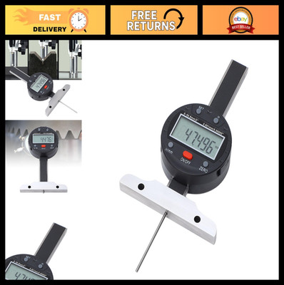 High Precision Electronic Depth Gauge 0-50.8mm Micrometer LCD USB Data Transfer