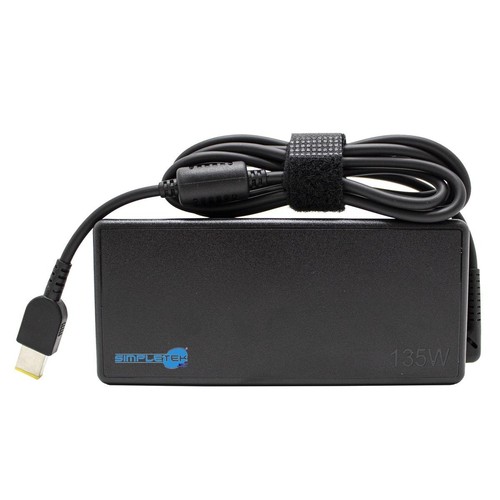 135W AC Charger For Lenovo Laptop - Replacement Power Adapter With Slim Tip Connector