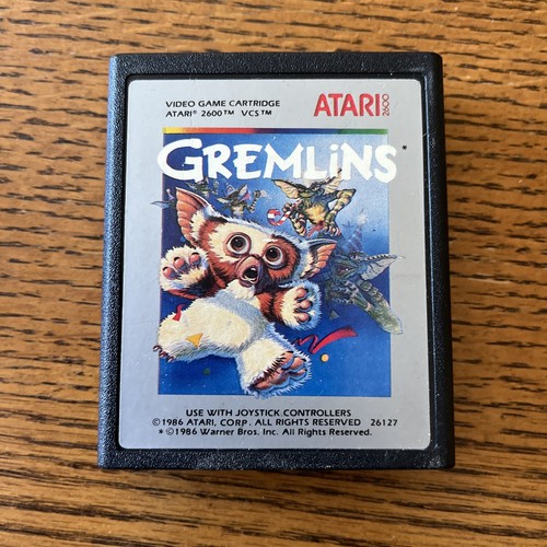 Gremlins 1986 Rare+ Atari 2600 - By Atari Corp. Video