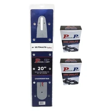 20" Chainsaw Bar And Chain .325" .063" 81DL Full Chisel 203SLGD025