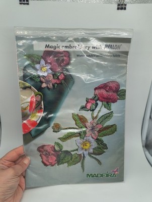 Madeira Water Soluble Embroidery Fabric Magic With Avalon 5m 25 Cm Wide NIP